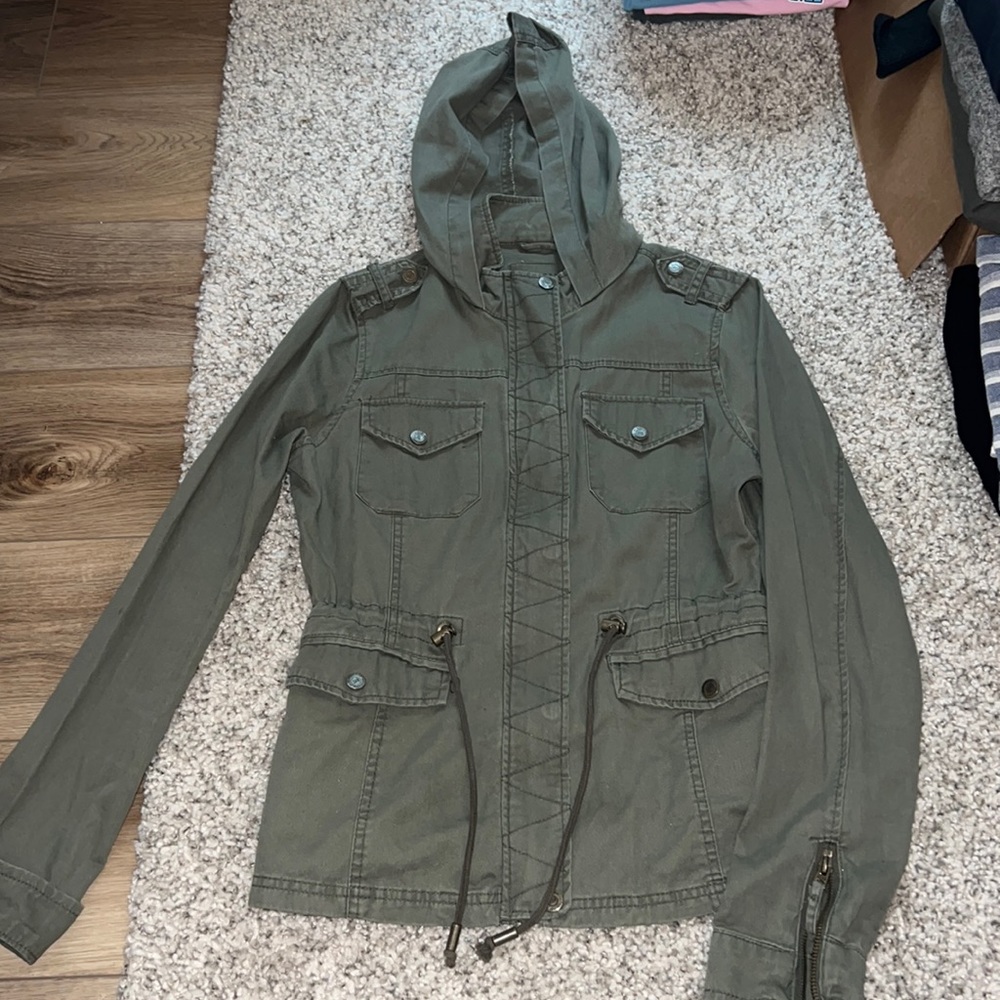 Army Green Utility Jacket